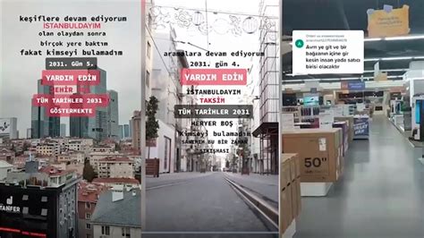 İ­s­t­a­n­b­u­l­­d­a­n­ ­2­0­3­1­ ­M­a­n­z­a­r­a­s­ı­:­ ­H­e­r­ ­Y­e­r­ ­B­o­ş­.­.­.­ ­S­o­s­y­a­l­ ­M­e­d­y­a­d­a­ ­Ş­o­k­ ­G­ö­r­ü­n­t­ü­l­e­r­